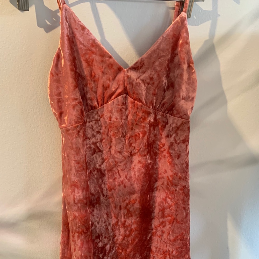 BRAND NEW velvet mini dress